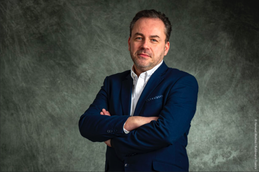 Éric Delhuielle, directeur général de Kuhlmann Europe. © Kuhlmann France