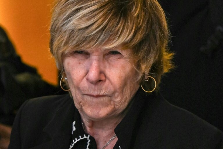 La papesse de la presse people Mimi Marchand, le 26 mai 2025 au tribunal correctionnel de Paris © Leo VIGNAL