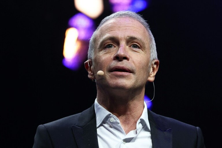 Le présentateur de "Questions pour un champion" Samuel Etienne à Paris le 7 mars 2024 © EMMANUEL DUNAND