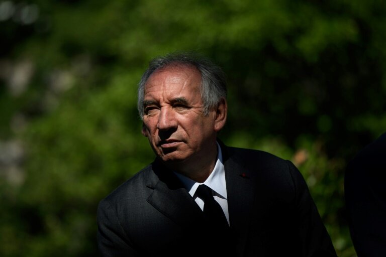 Le Premier ministre François Bayrou, le 27 juin 2025 à Briançon © JEFF PACHOUD