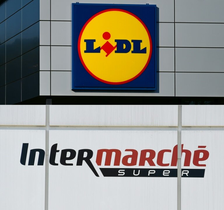 La chaîne de supermarché Lidl a été condamnée par la cour d'appel de Paris à verser 43 millions d'euros d'indemnisation à Intermarché pour pratiques commerciales trompeuses © GABRIEL BOUYS