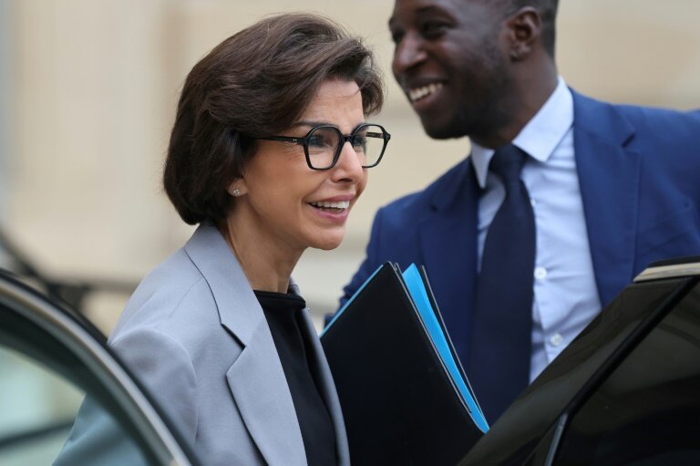 La ministre de la Culture Rachida Dati à la sortie du Conseil des ministres à l'Elysée, le 16 juillet 2025 à Paris © Ludovic MARIN