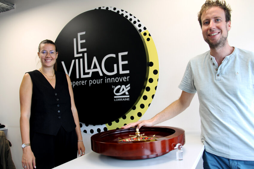 © Emmanuel Varrier. Elsa et Arthur Peultier, entendent avec AE Casino proposer une nouvelle approche aux opérations de teambuilding et soirées d’entreprises. 