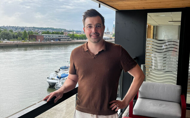 Camille Simon, fondateur de Orbitext. 