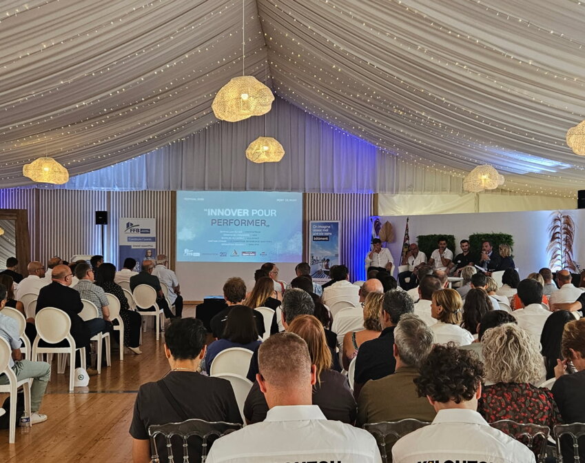 Plus de 200 adhérents de la FFB de Bourgogne-Franche-Comté ont participé à la 2ème édition du festival dédié à l’innovation. Plusieurs dirigeants ont présenté leur innovation. © FFB BFC