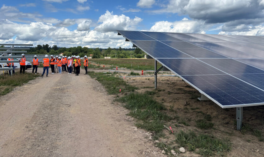 © CC Lunéville à Baccarat. La centrale solaire du parc d’activité de Grandrupt devrait être mise en service au premier trimestre 2026.  