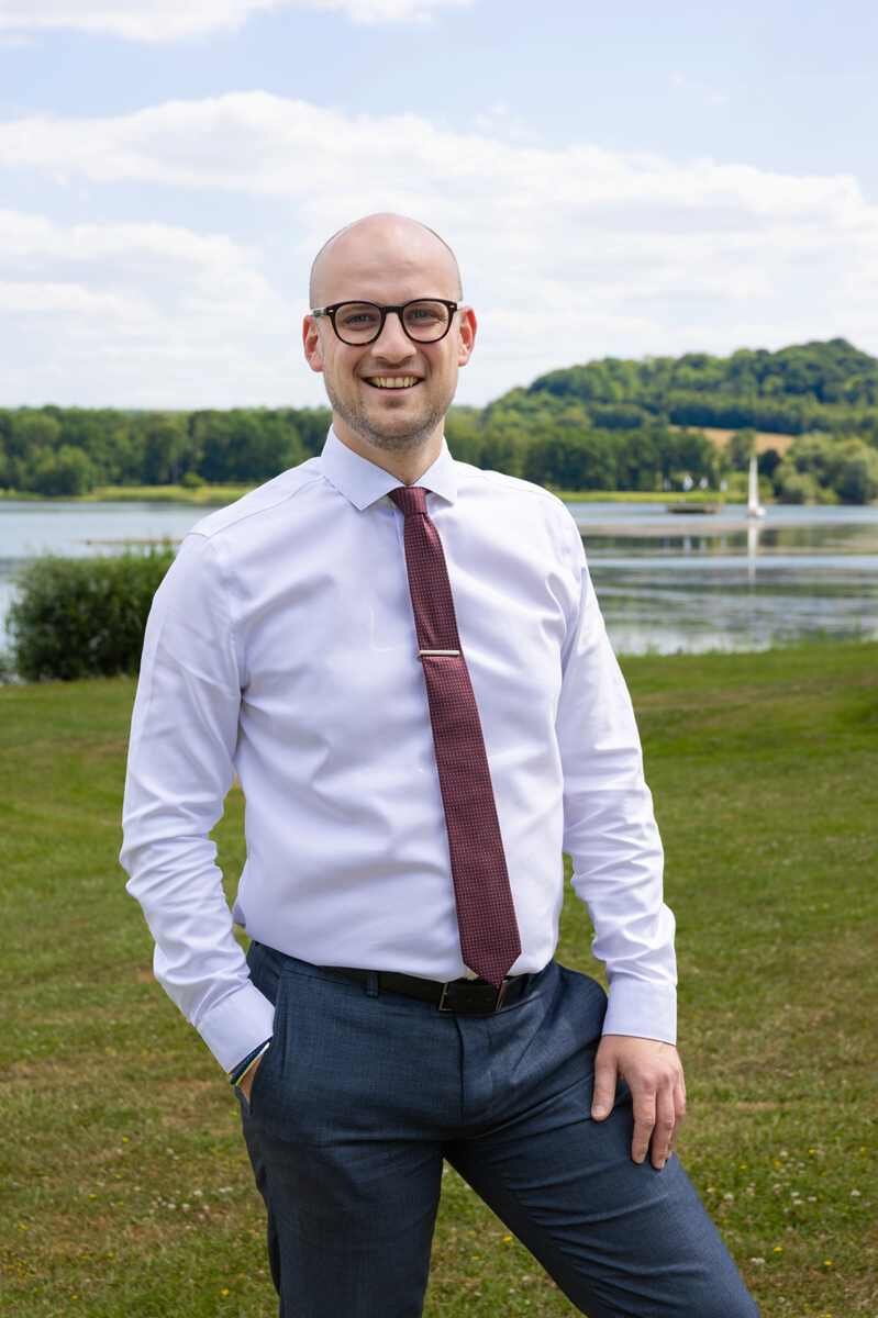Hugo Rytter dirige l'Hôtel du golf de l'Ailette. (c) Marie-Line Waroude