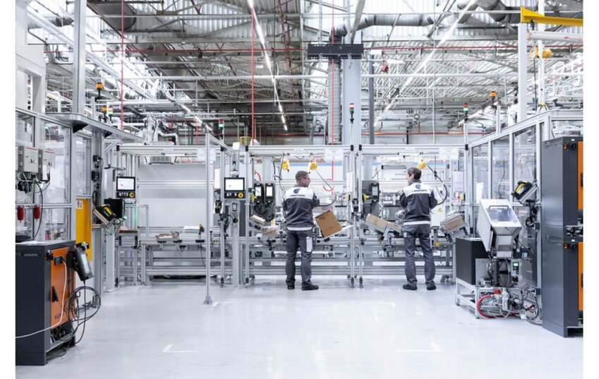 La capacité industrielle d’un million d’unités à Trémery permet d’alimenter les usines d’assemblage de huit pays. © Stellantis