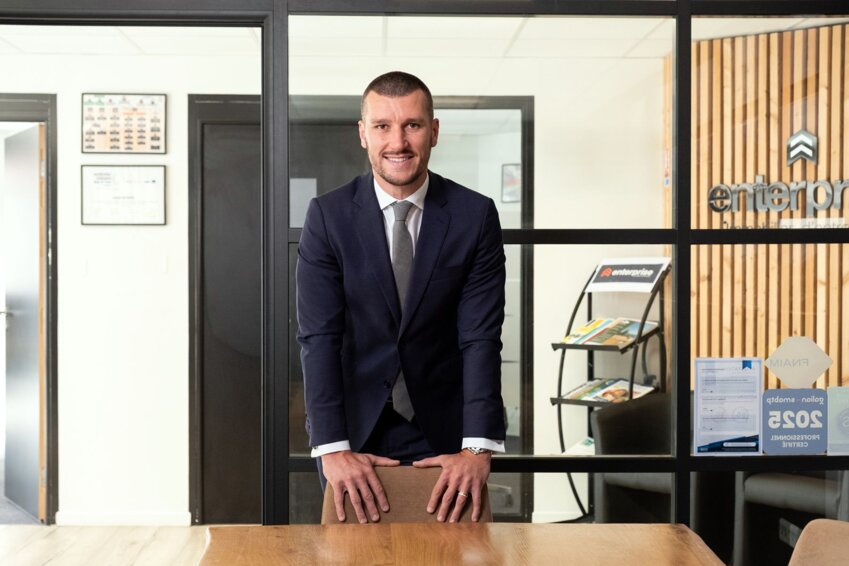 Jérémy Da Costa, président - fondateur d'Enterprise Immobilier à Amiens. © Cyrille Struy