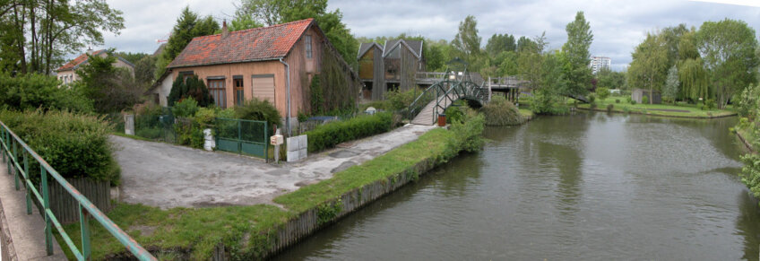 Les Hortillonnages d’Amiens ont été façonnés par la main de l’homme depuis des millénaires. © DR