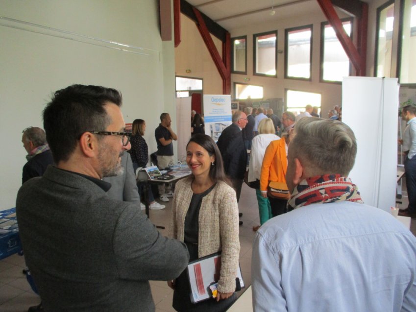 La préfète de l’Aisne, Fanny Anor, a participé à cette matinée d’échanges.