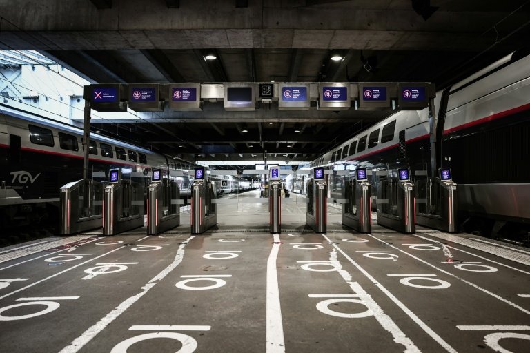 La circulation des trains sera perturbée dans toute la France, selon la SNCF © Thibaud MORITZ