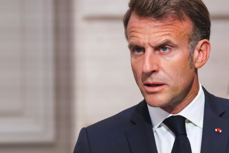 Le président de la République Emmanuel Macron le 4 septembre 2025, à Paris © Ludovic MARIN