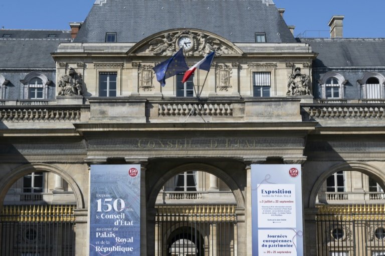 Le Conseil d'Etat à Paris le 11 août 2025 © Martin LELIEVRE