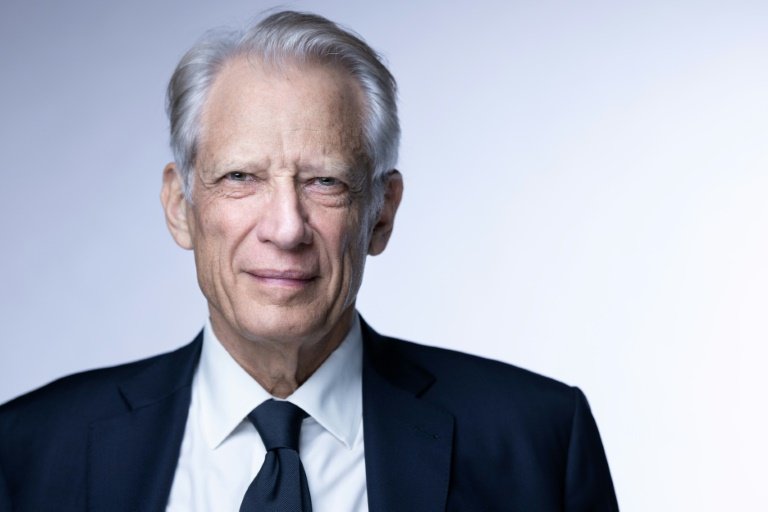 L'ancien Premier ministre Dominique de Villepin, le 4 avril 2025 à Paris © JOEL SAGET
