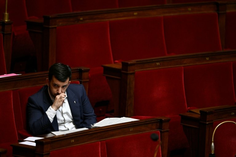 Le député Rassemblement National Jean-Philippe Tanguy à L'Assemblée Nationale à Paris le 1er juillet 2025 © JULIEN DE ROSA