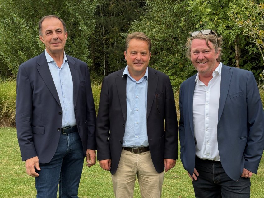 Stefan Kirstetter, Jean-Philippe Bonnay et Alexis Devillers.
