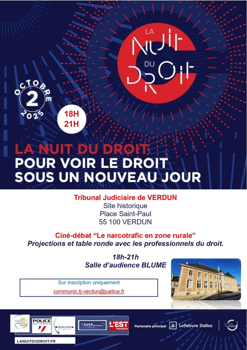 © Audrey ANTOINE - Chargée de mission auprès des cheffes de juridiction - Tribunal judiciaire de Verdun de Verdun.