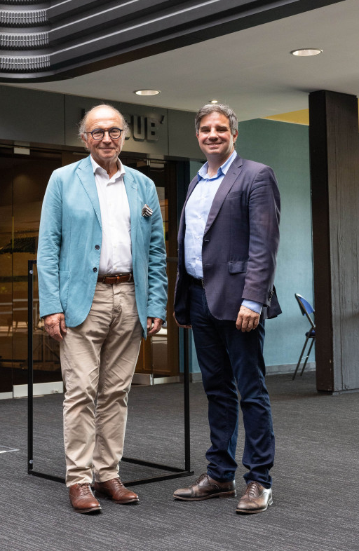 Jean-Pierre Letartre, président du Medef Lille Métropole, élu en juin dernier pour un mandat de trois ans. Il a succédé à Yann Orpin. © Charles Mangin