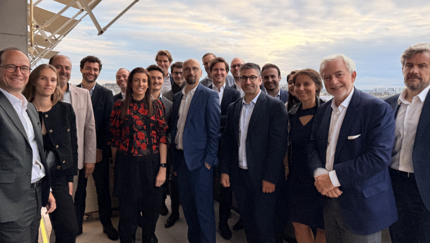 La signature de Numans, Andera Partners et Bpifrance. © Numans