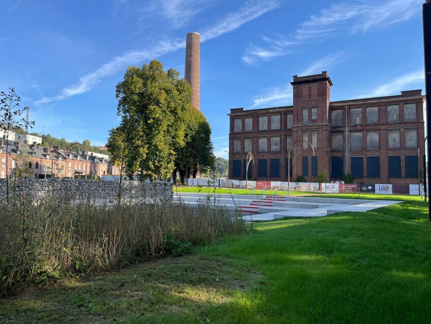 Un cinéma va bientôt voir le jour sur le site. ©Gazette Normandie