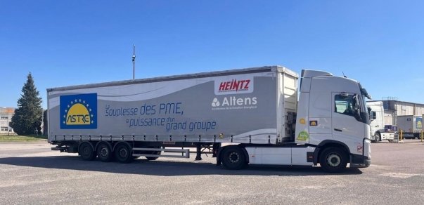 Heintz Transports accélère sa stratégie de décarbonation. © Heintz Transports