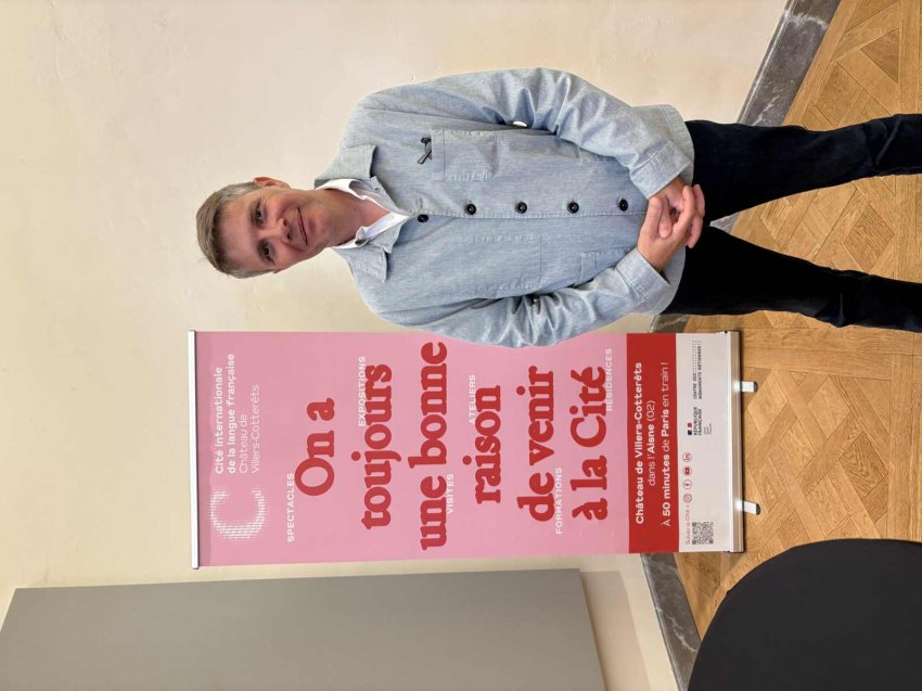 Paul Rondin, directeur de la Cité internationale de la langue française.