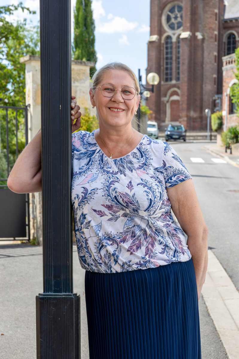 Carole Ribeiro est présidente de l'Union des maires de l'Aisne depuis 2023. (c) Marie-Line Waroude