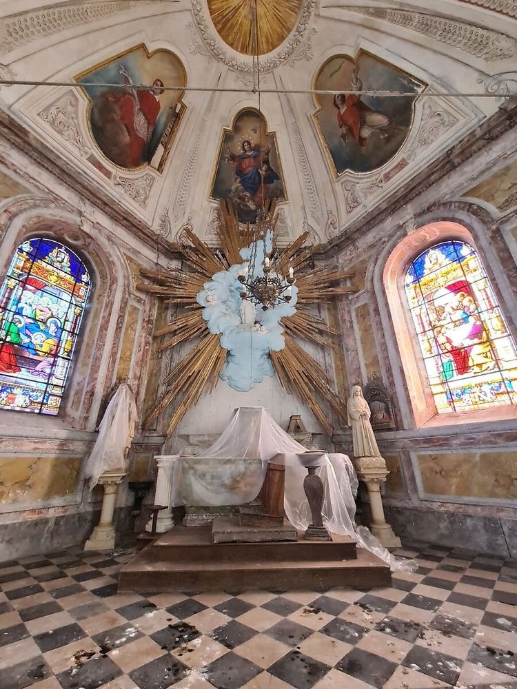 L’église Notre-Dame de l’Assomption de Maison-Ponthieu. © Fondation du patrimoine
