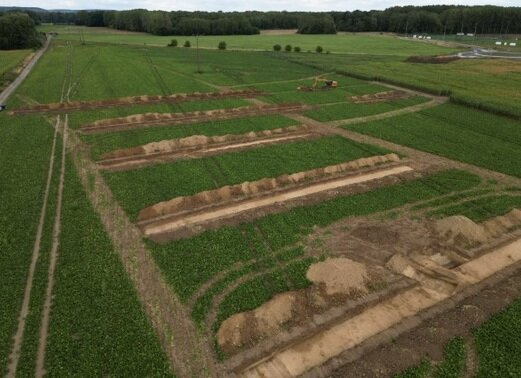 Chantier d’archéologie de Choisy-au-Bac, 2022. © FAR-SCSNE
