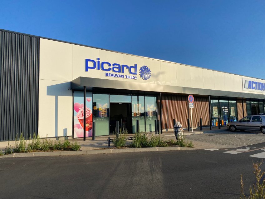 Le nouveau magasin à Beauvais. © Picard 
