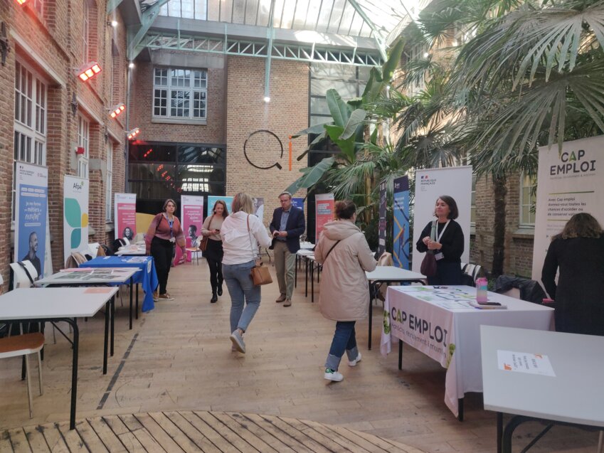 Les acteurs de la formation étaient aussi présents lors de ce rendez-vous. © Aletheia Press / DLP