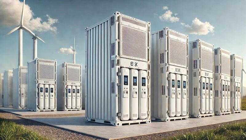 Stockage stationnaire. © IA Mecaware