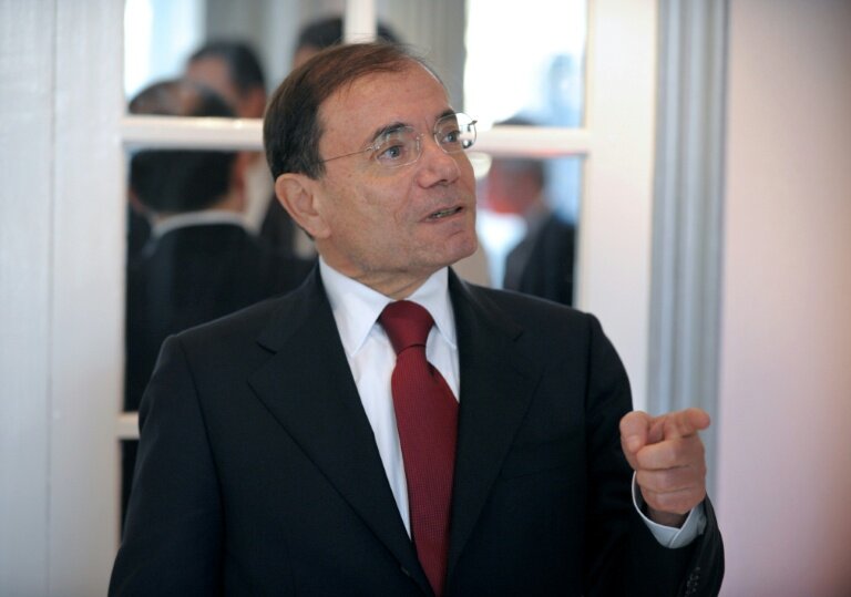 Jean-Charles Naouri, alors PDG du groupe Casino, à Paris, le 21 février 2013 © ERIC PIERMONT