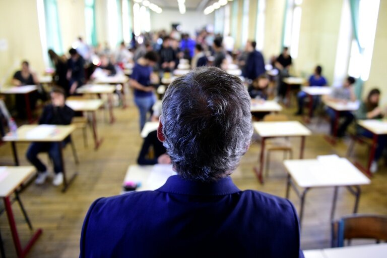 La situation des enseignants français est "préoccupante" pour l'OCDE, qui publie mardi sa dernière étude internationale Talis sur l'enseignement et l'apprentissage © MARTIN BUREAU