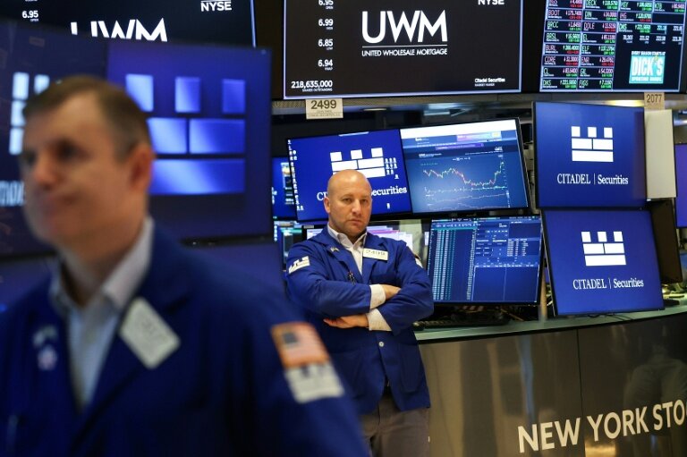 Des opérateurs à la Bourse de New York, le 15 septembre 2025 © TIMOTHY A. CLARY
