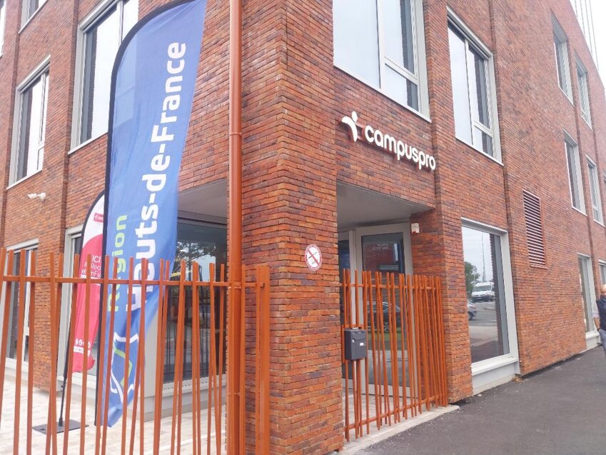 Campus Pro passe la vitesse supérieure avec des locaux flambant neufs à l'entrée de Dunkerque.