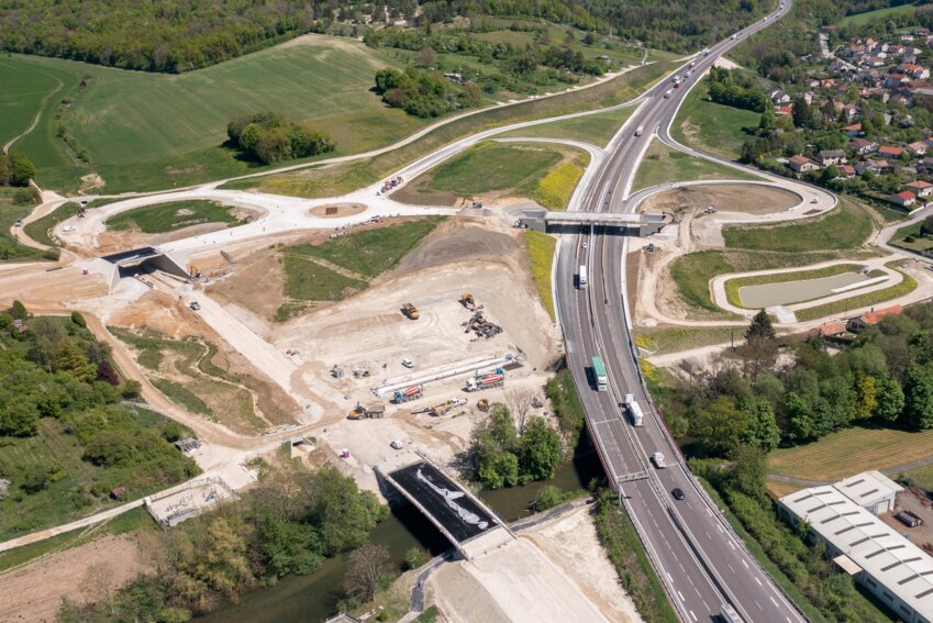 © Meuse Grand Sud. L'échangeur de Ligny-en-Barrois est opérationnel depuis le 17 octobre.
