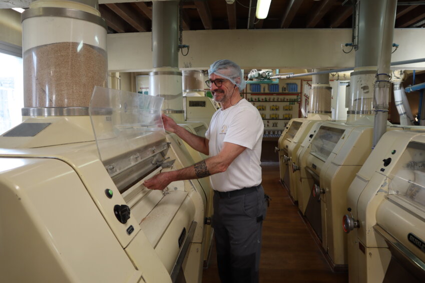 La Minoterie Forest soutient la rémunération des agriculteurs en achetant 15 % de son blé dans le cadre du label Agri-Ethique. © Minoterie Forest