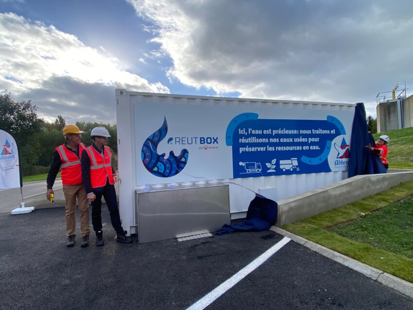 Laurent Planage et Michel Blondin ont officié pour l’inauguration.