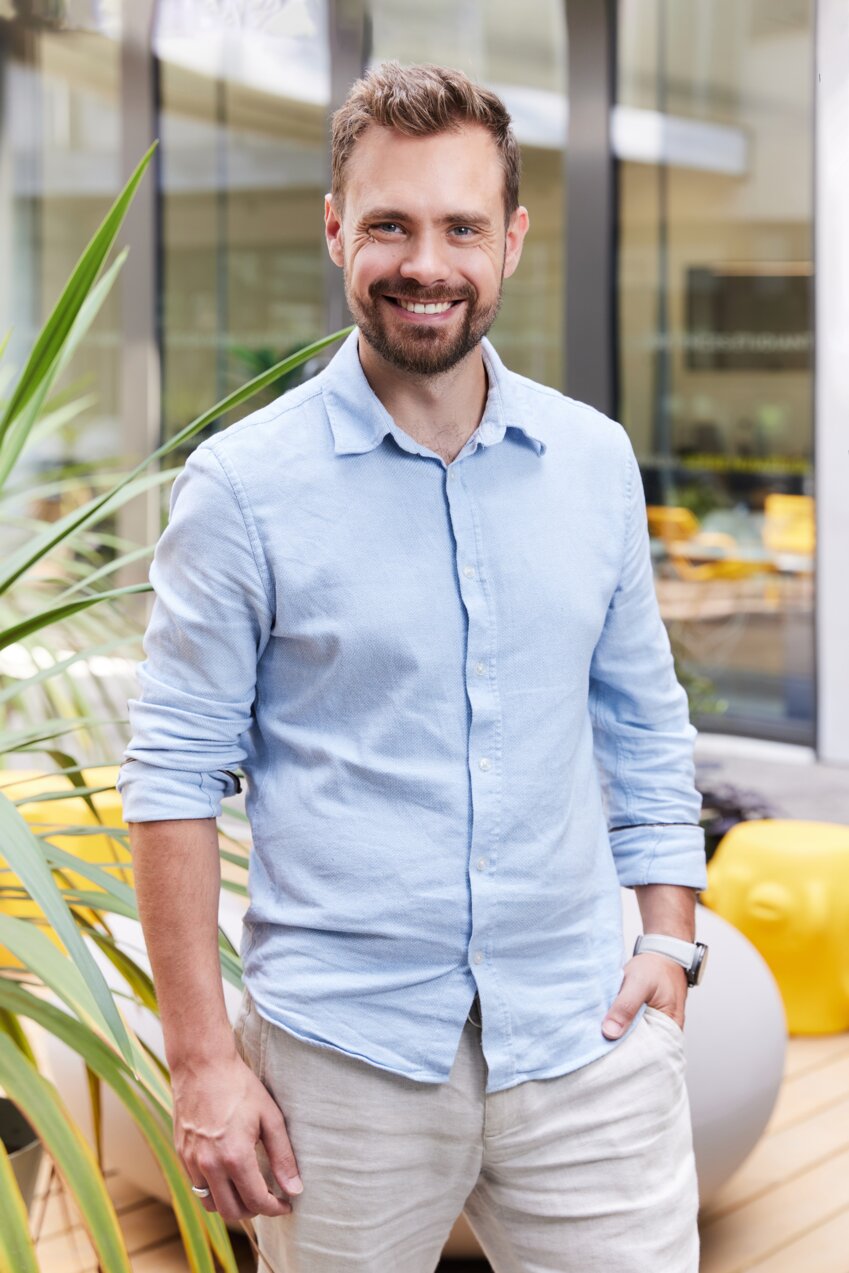 Louis Vanetti, fondateur de L&Smart. ©Léna Heleta