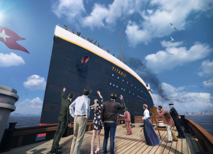 Du départ du port au face à face avec l'iceberg, on suit l'histoire intégrale du Titanic. © Eclipso