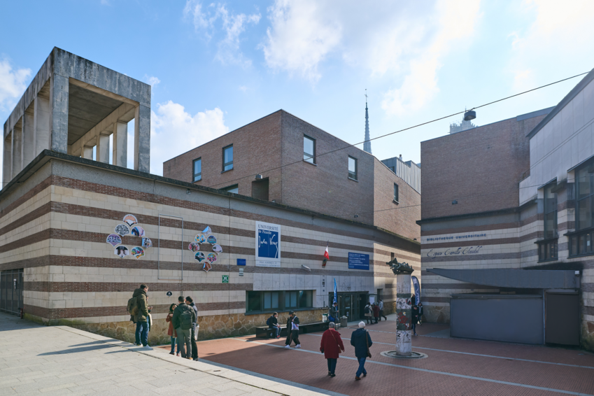  Le campus Cathédrale à Amiens. © Guillaume Crochez