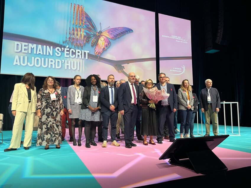 Le Congrès du conseil régional de l'ordre des experts-comptables de Normandie se tient jusqu'au vendredi 10 octobre au Carré des docks du Havre, en présence de Damien Charrier, président du Conseil national. (Photo Gazette Normandie)
