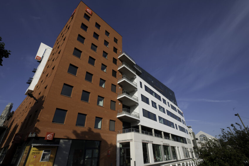 Caisse d'Epargne Hauts de France d'Amiens. © D.R