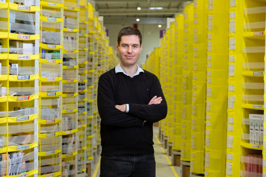 Josselin Broux, directeur d'Amazon Boves. ©Cyrille Struy