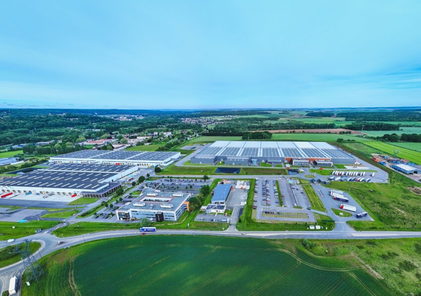 Le site de Breuil-le-Sec s'étend désormais sur 140 000 m².  © Weldom 
