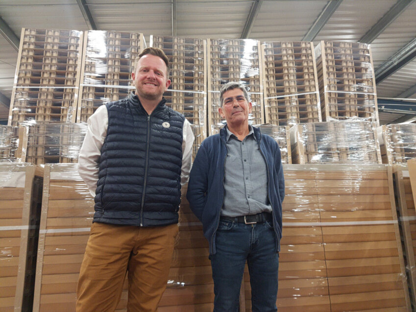 Mathieu Lignier (à gauche) remplacera David Petit (à droite) à la tête de Corpal, d'ici la fin de l'année. © Aletheia Press / A.Stoerkler