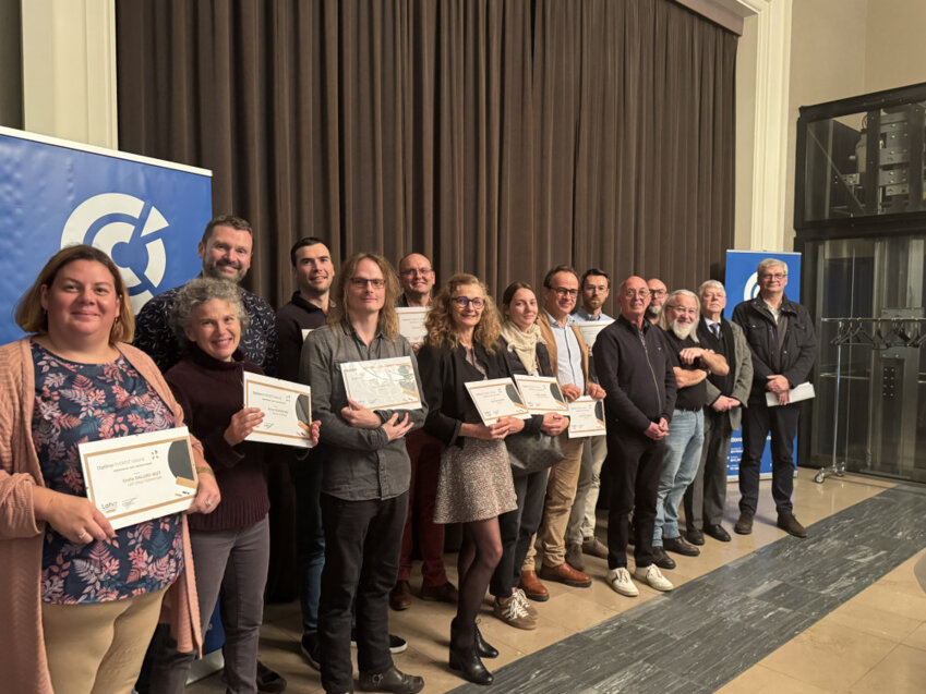 Dix chefs d’entreprises ont achevé cette année d'accompagnement. © Aletheïa Press / Daniel Boulogne