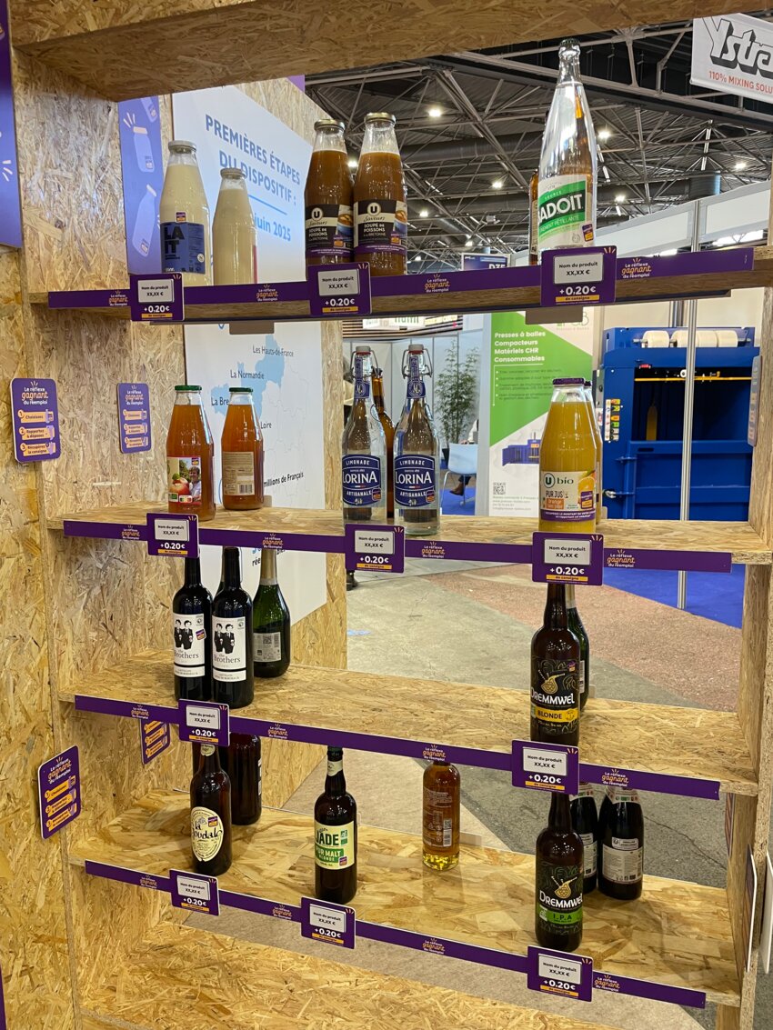 © Olivier RAZEMON pour DSI Sur le stand de Citeo, au salon Prod&Pack.